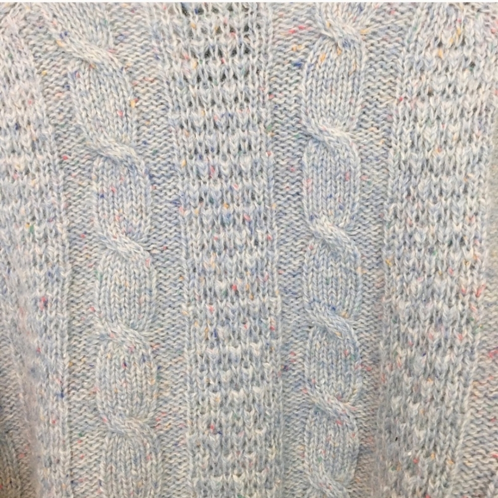 IZOD Vintage Oversized Chunky Cable Knit Sweater - Picture 6 of 6